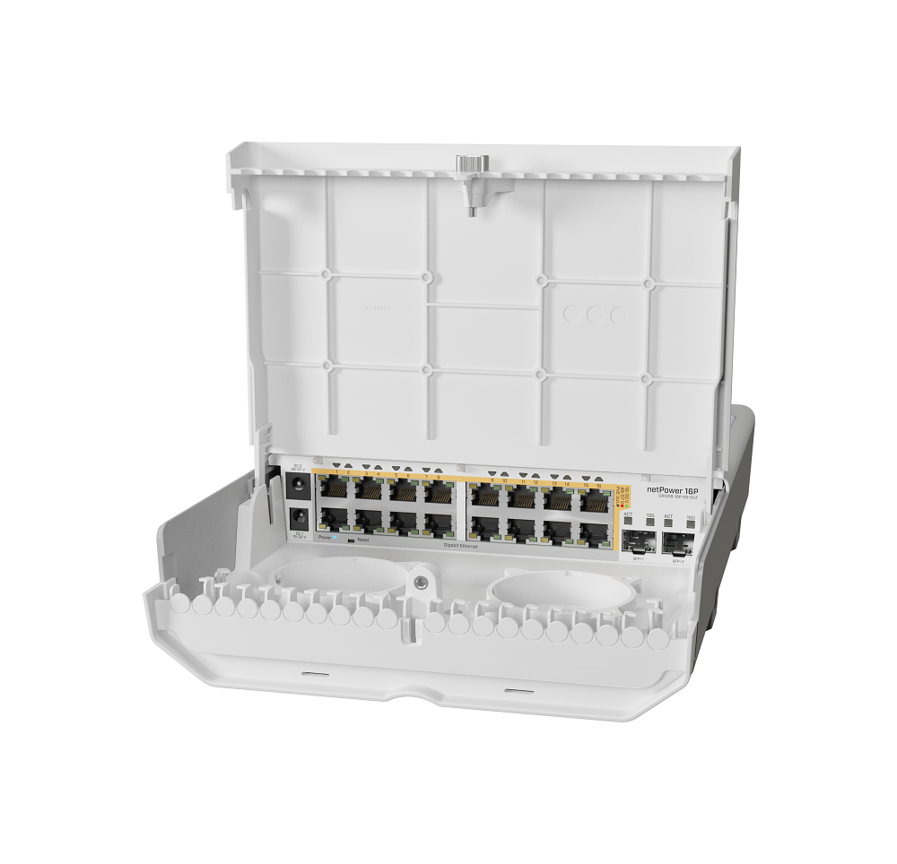 MikroTik netPower 16P (CRS318-16P-2S+OUT)
