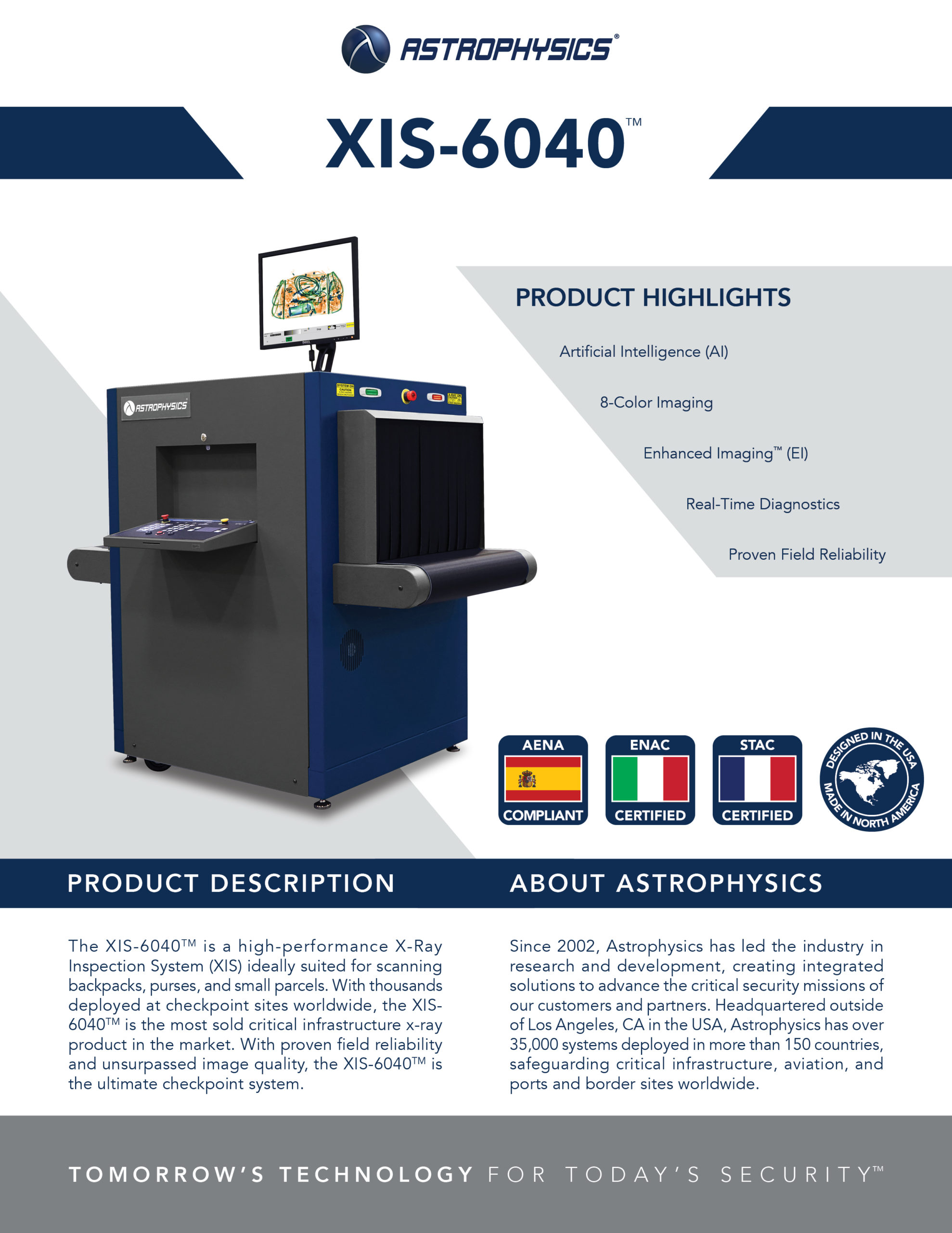 Astrophysics XIS-6040